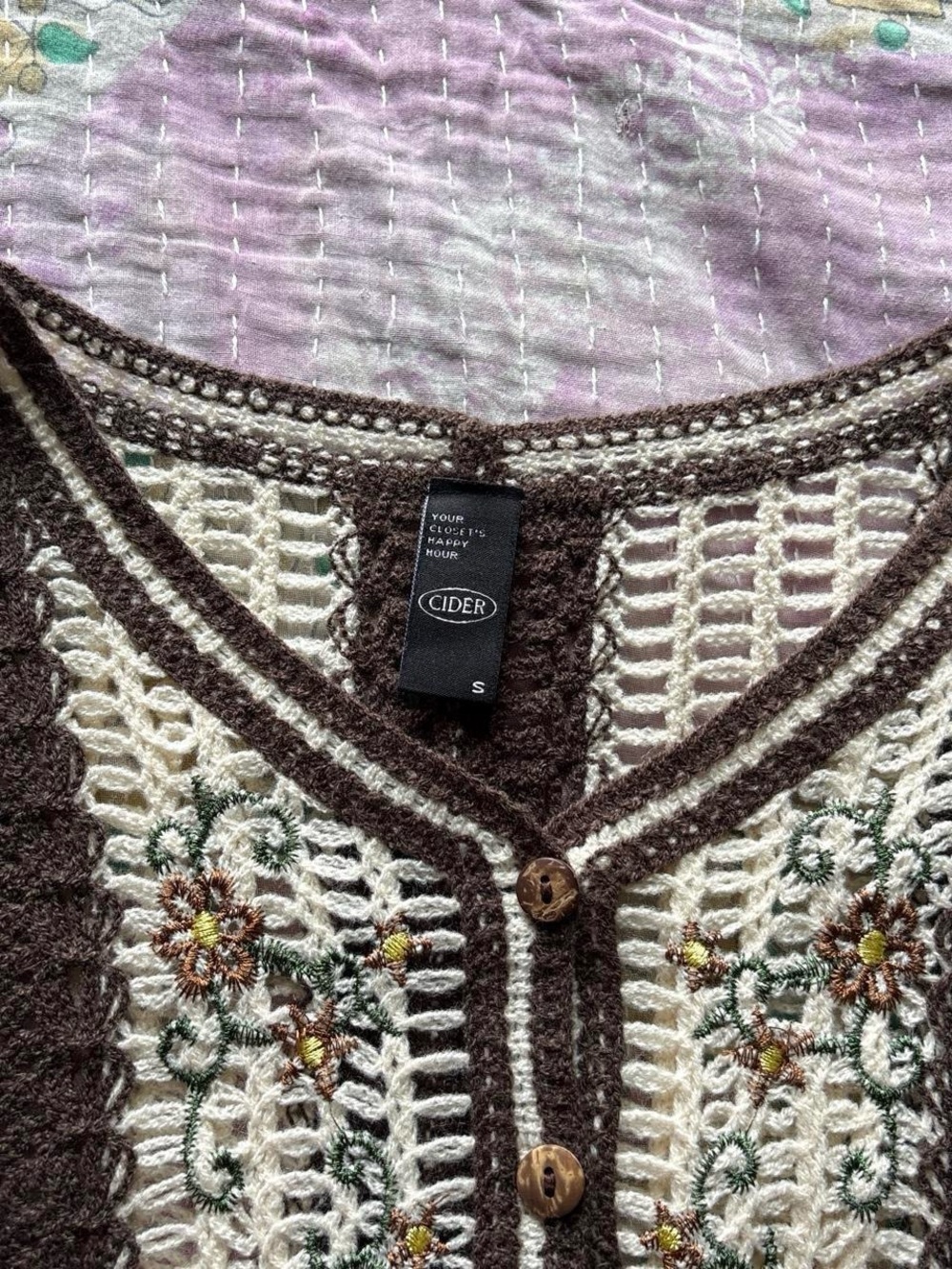 Crochet hippie top - Picture 4 of 5